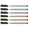 Feutre Pitt Artist Pen 1,5 mm - Couleurs métalliques à l'unité - Bleu
