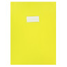 Paquet de 10 protège-cahiers en PVC 21/100ème, pour format A4, jaune