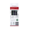 Set de 3 crayons de calligraphie Fudenosuke