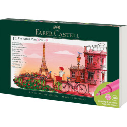 Coffret Pitt Artist Pens Paris - 12 pièces