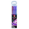 Set de 3 stylos Gelly Roll - Glitter bleu