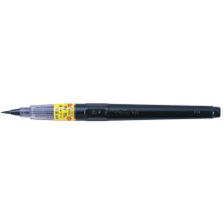 Pinceau à réservoir d'encre Fude Pen Gokuboso n°24 noir