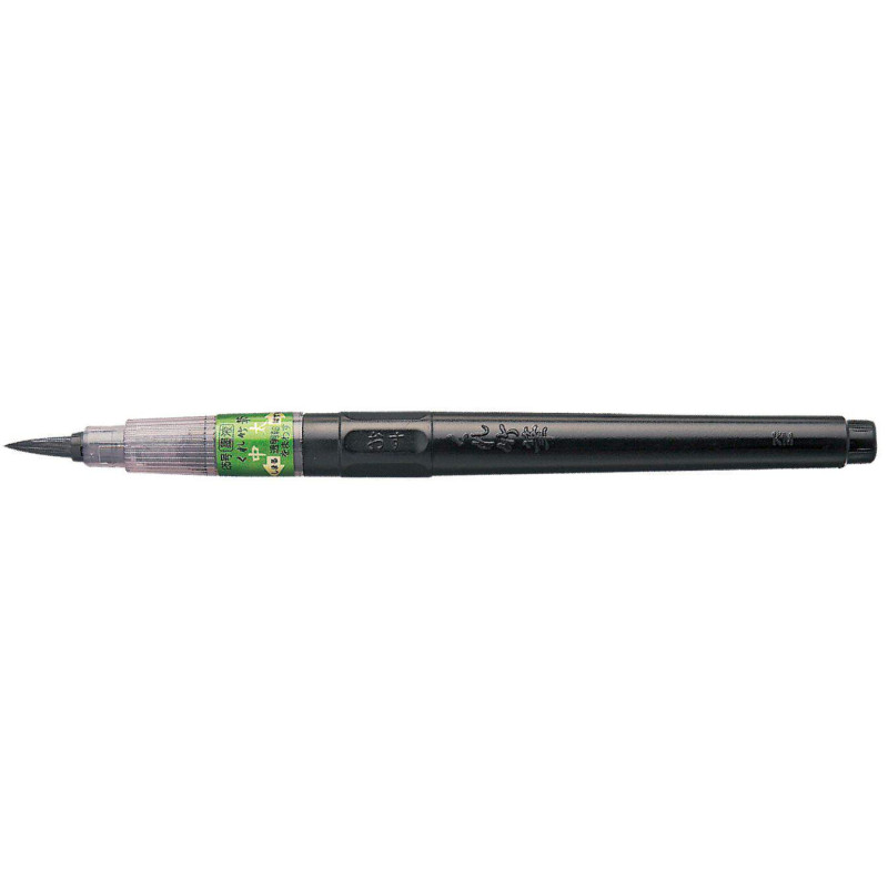 Pinceau à réservoir d'encre Fude Pen Chu-Buto n°25 noir