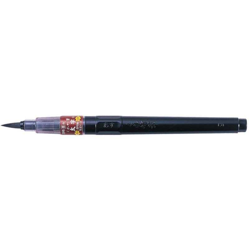 Pinceau à réservoir d'encre Fude Pen Futo-Ji n°26 noir