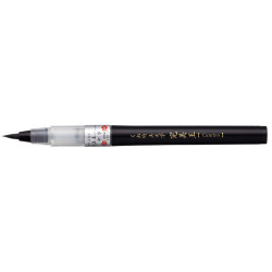 Pinceau réservoir d'encre Bimoji "Cambio" pointe moyenne noire
