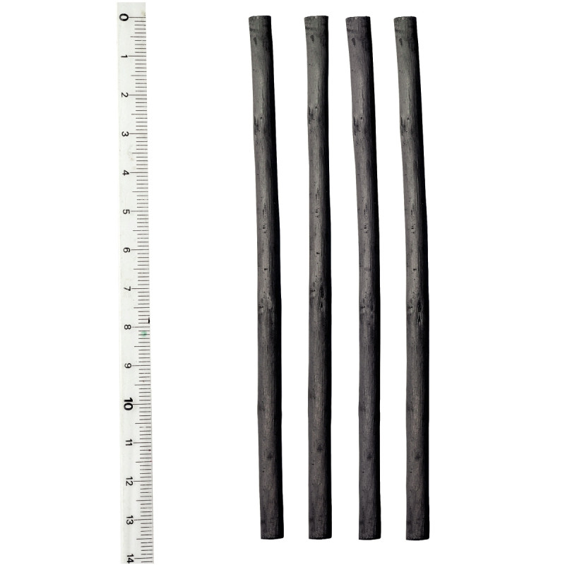 Étui de 5 fusains diamètre 6mm