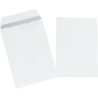 Boite de 250 pochettes blanches 229x324mm 90g bande siliconée