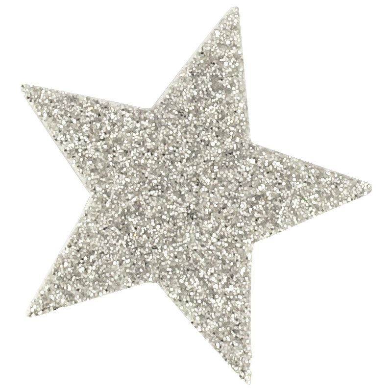 Lot de 80 décorations pailletées adhésives thème Noël