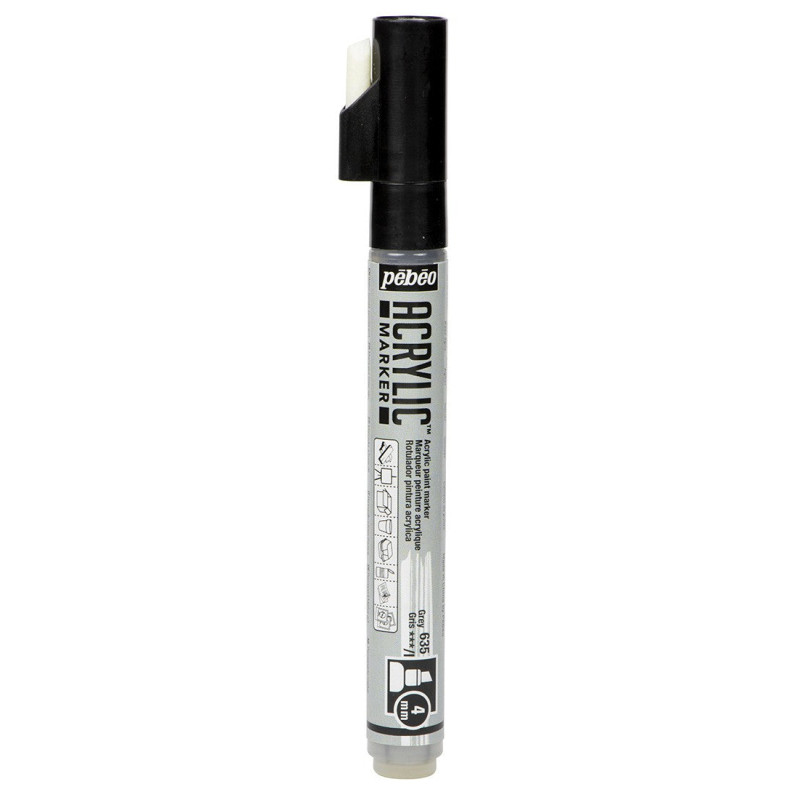 Acrylic Marker 4 mm biseauté - 4 mm biseauté n° 09 Rose