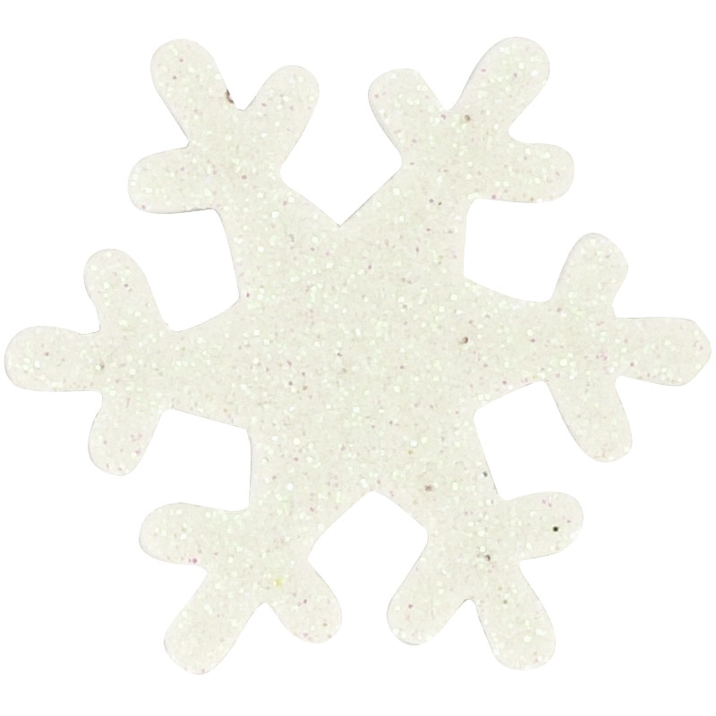 Lot de 80 décorations pailletées adhésives thème Noël