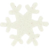 Lot de 80 décorations pailletées adhésives thème Noël