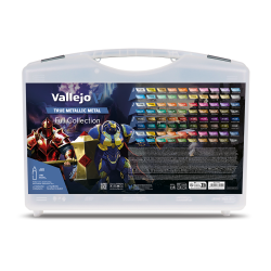 Mallette peinture acrylique métallique TMM 80x18ml