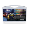 Mallette peinture acrylique métallique TMM 80x18ml