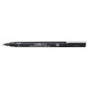Feutre technique uni-Pin noir et couleur - 0.5mm gris foncé