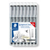 Pack feutres Pigment-Liner 5 + 3 gratuits 0,05/0,1/0,2/0,3/0,4/0,5/0,7