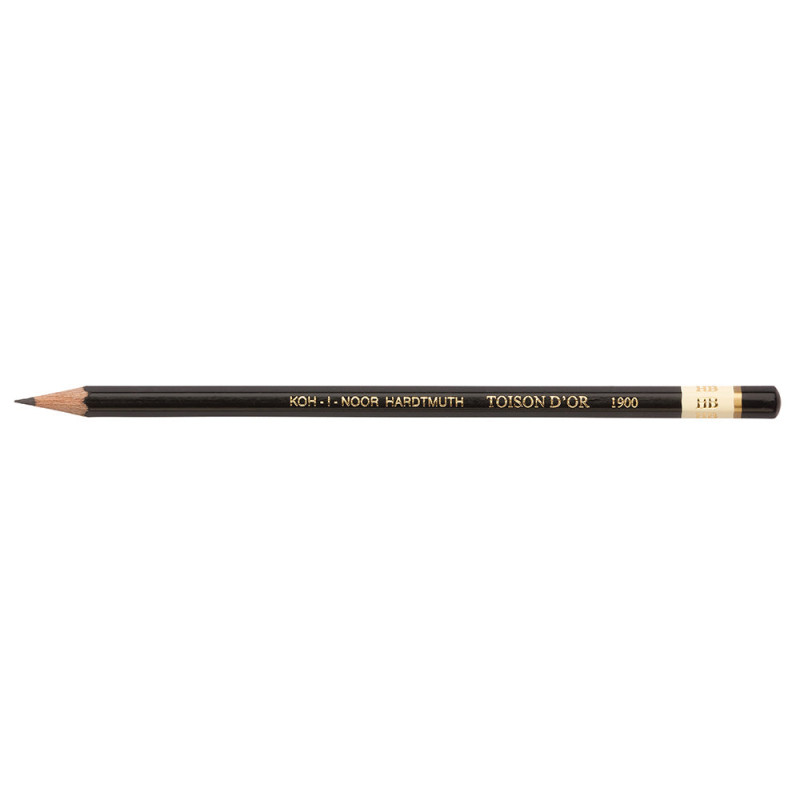 Crayon graphite K1900 Toison d’Or - 8B à 10H - Koh I Noor Hardtmuth -