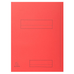 Paquet de 50 chemises imprimées 2 rabats SUPER 210 - 24x32cm