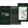 Set "design" de 12 crayons graphite Castell 9000