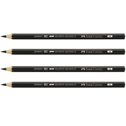 Crayon Graphite Aquarelle à l'unité - Crayon Graphite aquarelle 4B