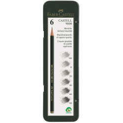 Set crayon graphite Castell 9000 x6