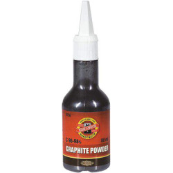 Poudre de graphite pur - 80 gr