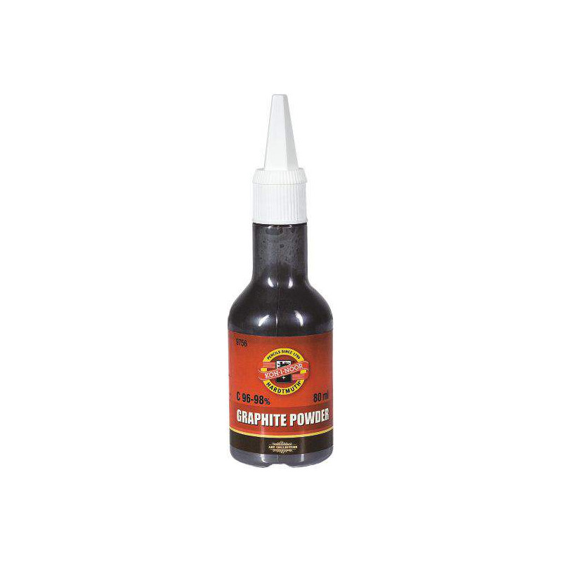 Poudre de graphite pur - 80 gr