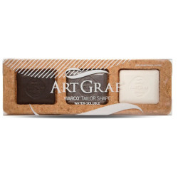 Pavé de craie aquarellable ArtGraf - Set de 3 noir/gris/blanc