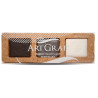 Pavé de craie aquarellable ArtGraf - Set de 3 noir/gris/blanc