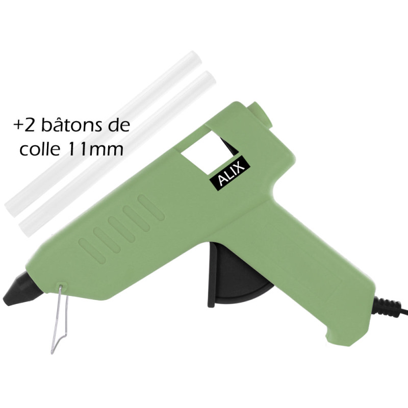 Pistolet colle diamètre 11mm Alix - 2 recharges
