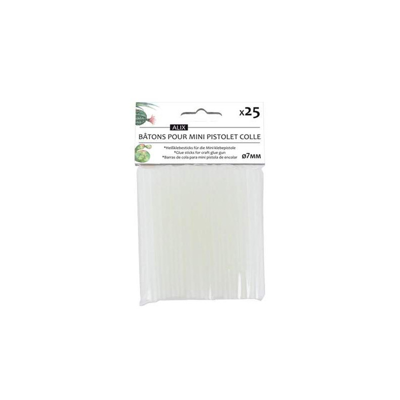 Sachet 25 bâtons de colle recharge