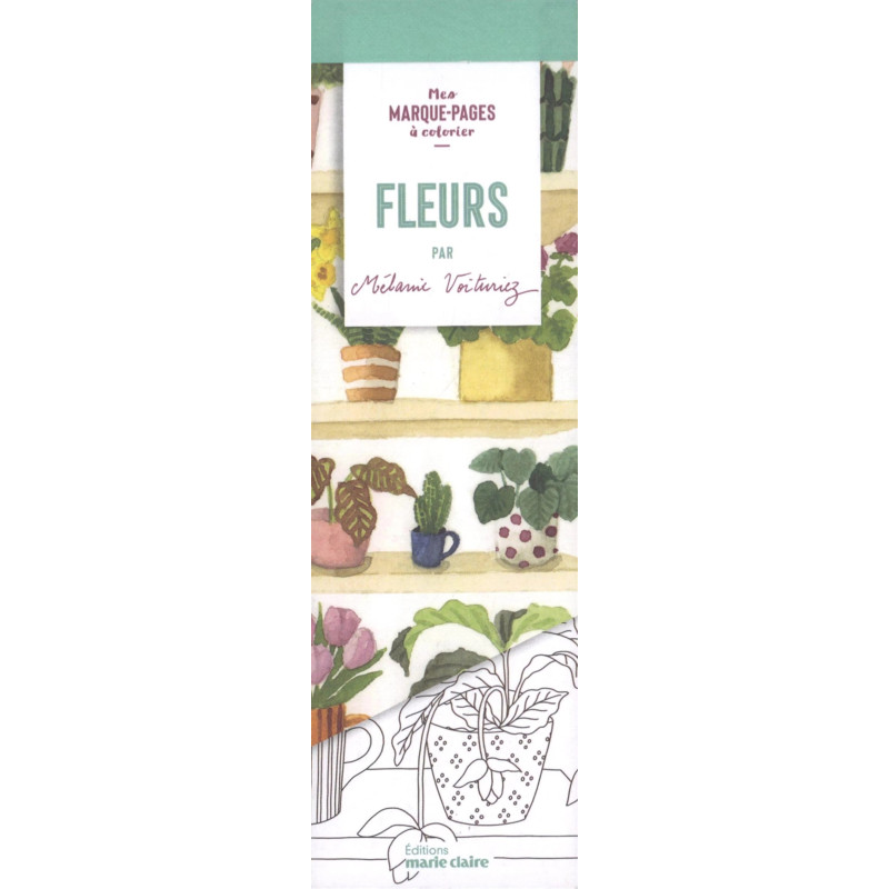 Marque-pages Fleurs