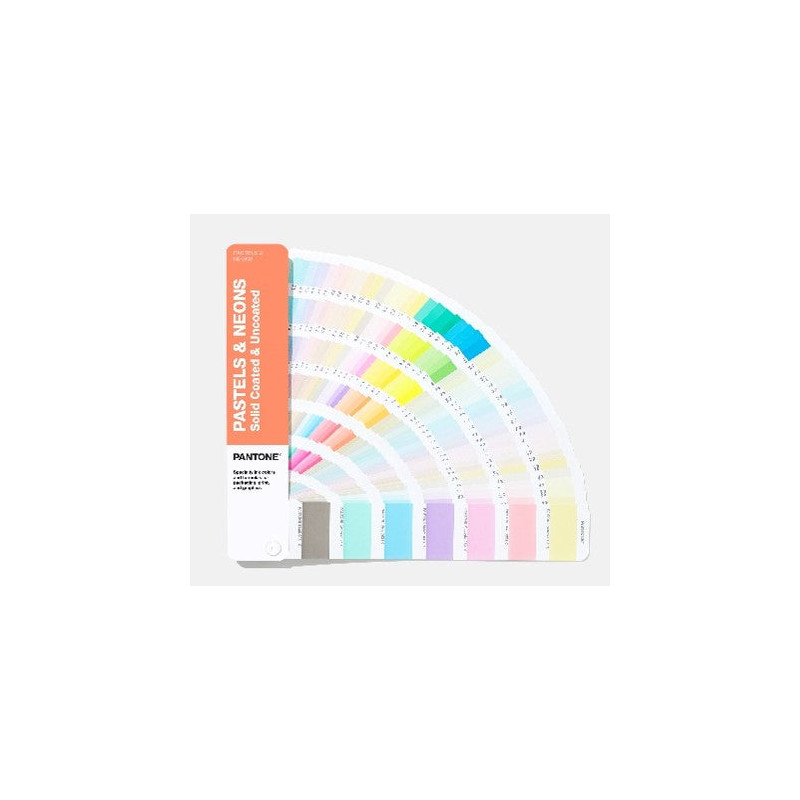 Nuancier PANTONE pastels & Neons guide solid coated/uncoated