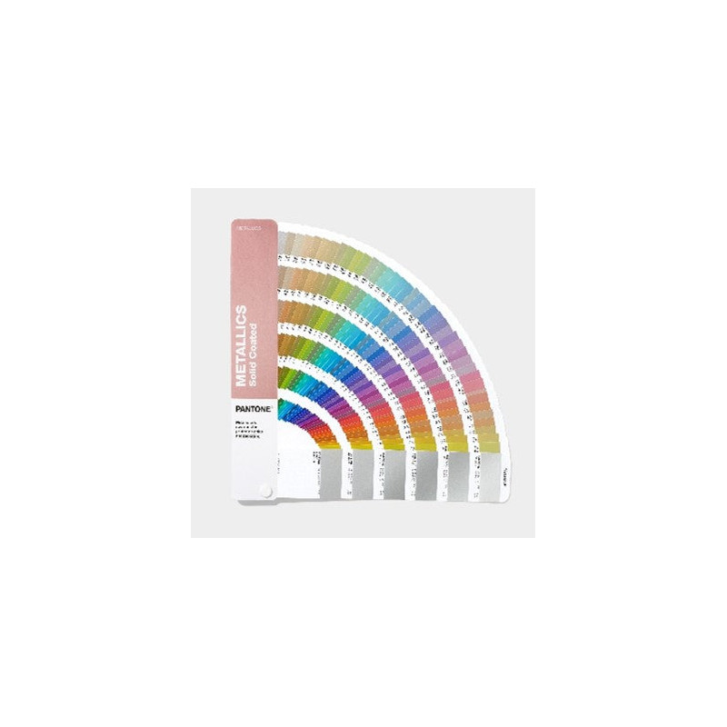 Nuancier PANTONE metallic guide solid coated