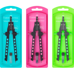Compas à réglage Factory Neon - 3 coloris aléatoire