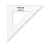 Equerre avec bords anti-taches - 45° - 31cm