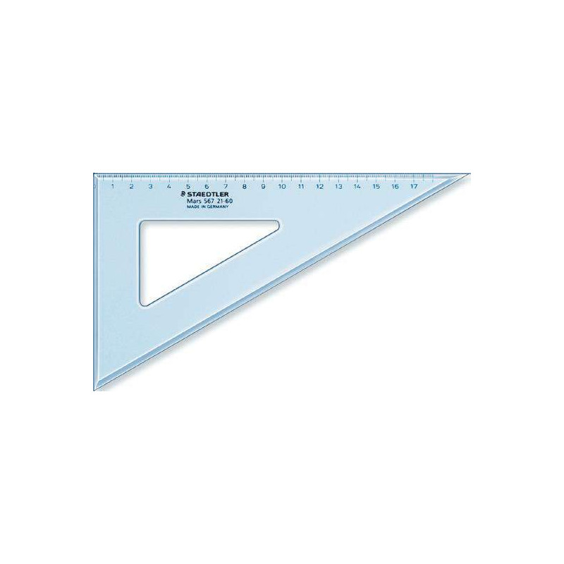 Equerre scolaire 60° AAT 31 cm