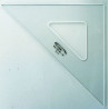 GX equerre 45° sat - GX EQUERRE 45° SAT 21CM GX145