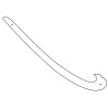 Courbe altuglas - 70cm