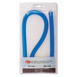 Règle souple plastique 30-40-50 ou 80 cm - 40 cm