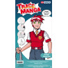 Pochoir Go Manga écolier- Go Trace