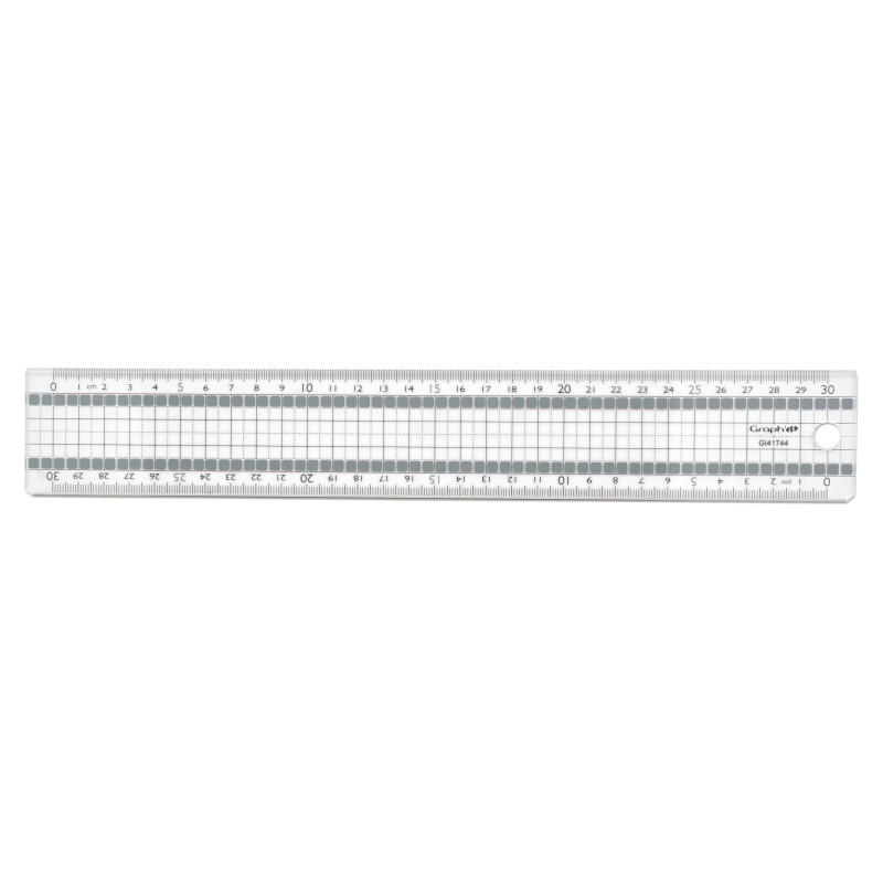 Règle de coupe Secure Graph'it (30cm, 42cm 60cm) - 60cm - Anti-glisse