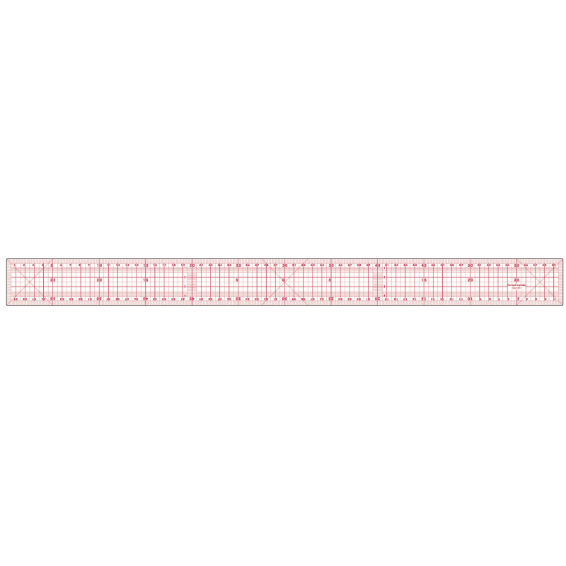 Règle de couture japonaise Graphoplex - 60cm