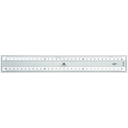Règle opaque 2 biseaux - 30cm GX35