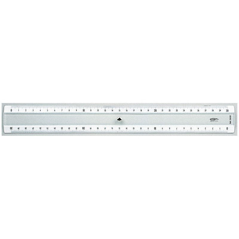 Règle opaque 2 biseaux - 30cm GX35