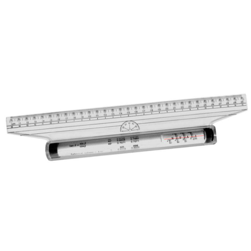 Règle roulante "Rapid-roll" Corect'Art 16 ou 30 cm - Règle 16 cm