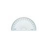 Rapporteur demi cercle - Degrés - 13cm