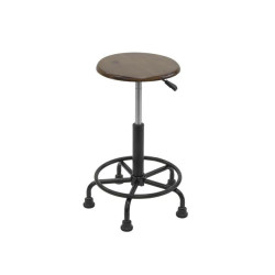 Tabouret Vintage brun - Studio Designs