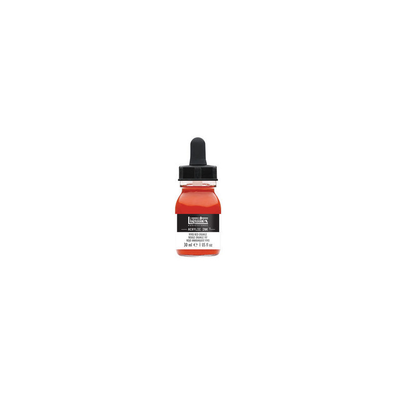 Encres acryliques extra-fines Ink 30ml - Jaune fluo