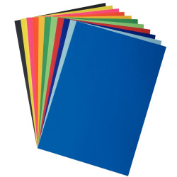 Paquet de 25 feuilles affiche 80g 60x80cm rouge
