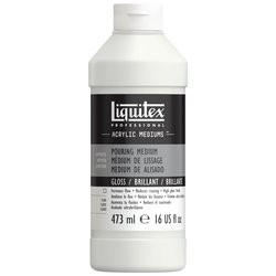 Médium de lissage Liquitex 473 ml - Effet (gris) brillant